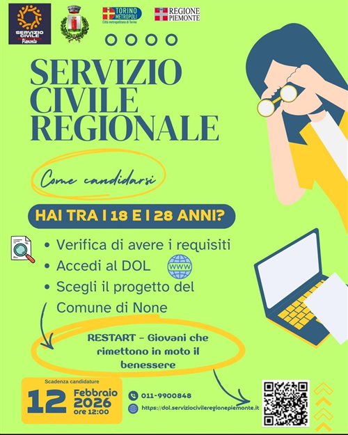 Servizio Civile Regionale